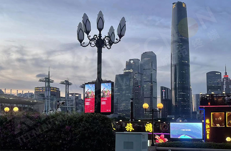 智慧燈桿屏 智慧燈桿屏