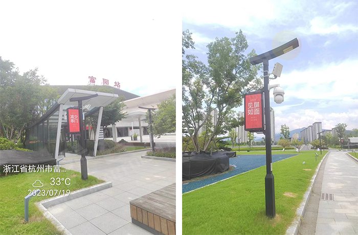 LED燈桿屏 LED燈桿屏