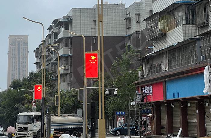 LED燈桿屏,燈桿屏 LED燈桿屏,燈桿屏