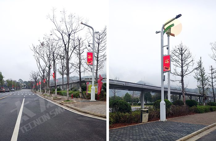 LED燈桿屏,燈桿屏 LED燈桿屏,燈桿屏