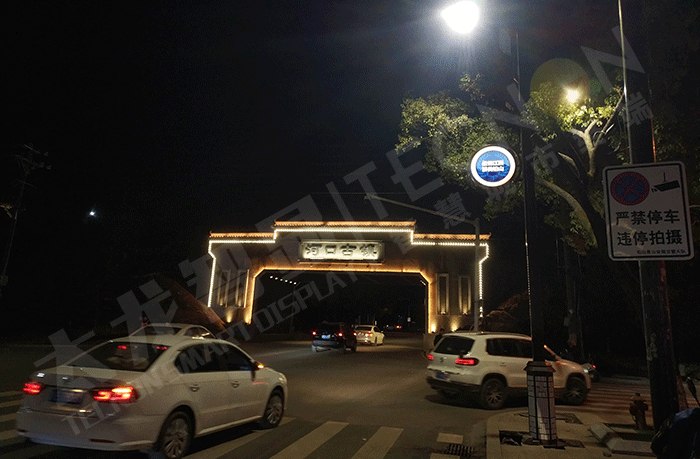 LED燈桿屏,圓形燈桿屏 LED燈桿屏,圓形燈桿屏