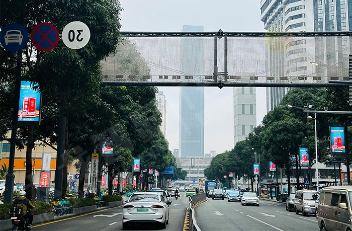 LED燈桿屏 LED燈桿屏