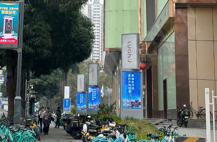 LED數字標識標牌、光電玻璃導視牌