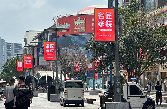 LED燈桿屏,燈桿屏