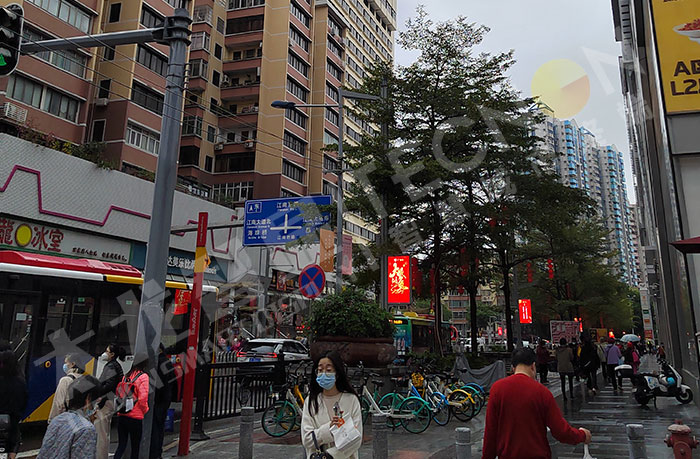 LED lamp pole screens, smart lamp poles LED lamp pole screens, smart lamp poles